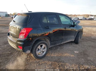 Lot #3037546930 2022 CHEVROLET TRAX AWD LS