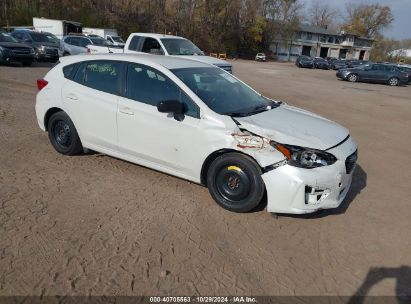 Lot #3001577056 2018 SUBARU IMPREZA 2.0I