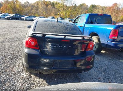 Lot #2995296844 2012 DODGE AVENGER SXT PLUS