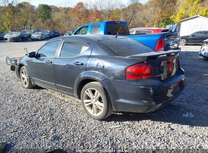 Lot #2995296844 2012 DODGE AVENGER SXT PLUS