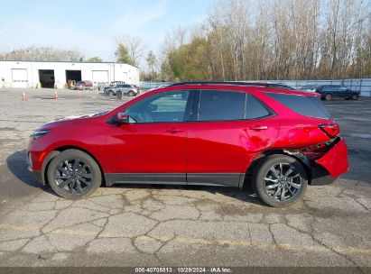 Lot #2992823101 2024 CHEVROLET EQUINOX FWD RS