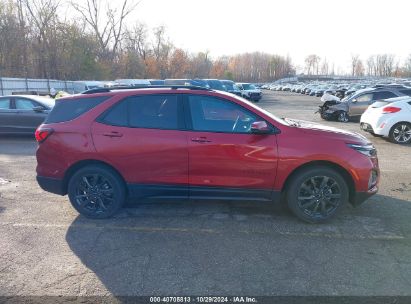 Lot #2992823101 2024 CHEVROLET EQUINOX FWD RS