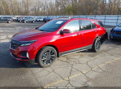 Lot #2992823101 2024 CHEVROLET EQUINOX FWD RS