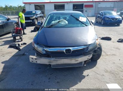 Lot #2992823099 2012 HONDA CIVIC LX