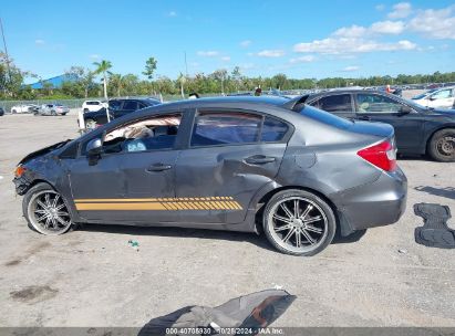 Lot #2992823099 2012 HONDA CIVIC LX