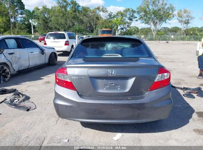 Lot #2992823099 2012 HONDA CIVIC LX