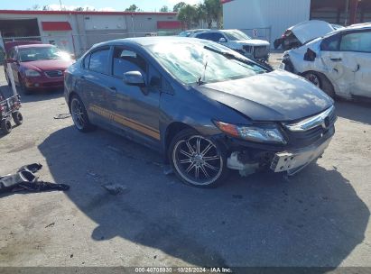 Lot #2992823099 2012 HONDA CIVIC LX