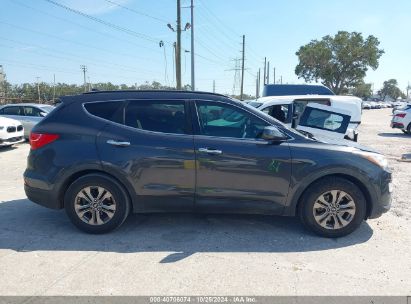 Lot #2992823097 2016 HYUNDAI SANTA FE SPORT 2.4L