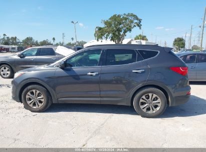 Lot #2992823097 2016 HYUNDAI SANTA FE SPORT 2.4L