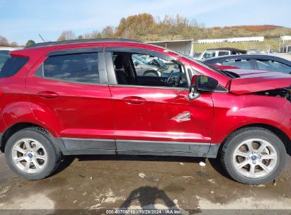 Lot #2990347264 2020 FORD ECOSPORT SE