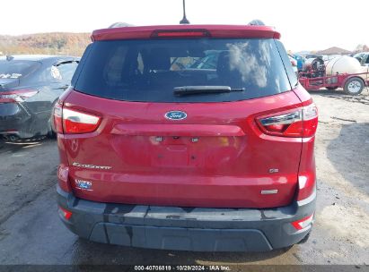 Lot #2990347264 2020 FORD ECOSPORT SE