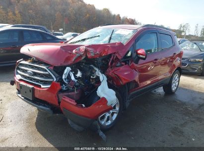 Lot #2990347264 2020 FORD ECOSPORT SE