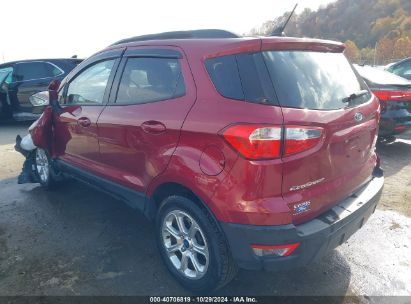 Lot #2990347264 2020 FORD ECOSPORT SE