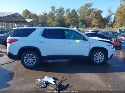 Lot #2990347263 2021 CHEVROLET TRAVERSE FWD LS