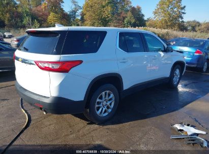 Lot #2990347263 2021 CHEVROLET TRAVERSE FWD LS