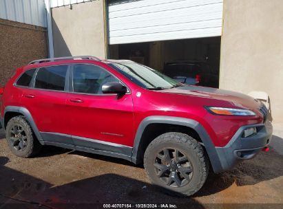 Lot #3035085291 2015 JEEP CHEROKEE TRAILHAWK