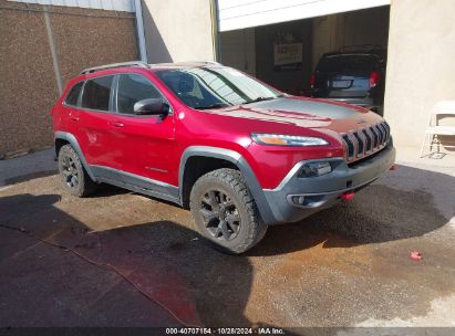 Lot #3035085291 2015 JEEP CHEROKEE TRAILHAWK