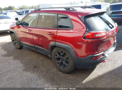 Lot #3035085291 2015 JEEP CHEROKEE TRAILHAWK