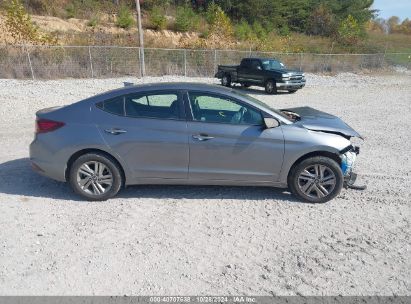 Lot #3053057644 2020 HYUNDAI ELANTRA SEL