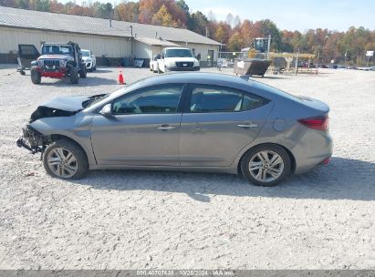 Lot #3053057644 2020 HYUNDAI ELANTRA SEL