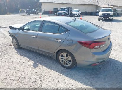 Lot #3053057644 2020 HYUNDAI ELANTRA SEL