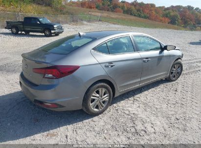 Lot #3053057644 2020 HYUNDAI ELANTRA SEL