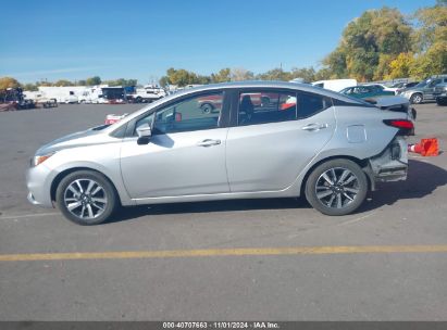 Lot #3035089800 2021 NISSAN VERSA SV XTRONIC CVT