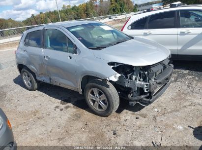 Lot #3037546843 2022 CHEVROLET TRAX AWD LS