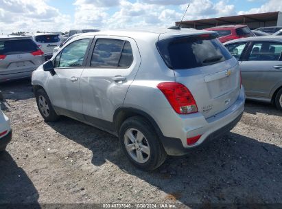 Lot #3037546843 2022 CHEVROLET TRAX AWD LS