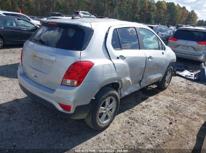 Lot #3037546843 2022 CHEVROLET TRAX AWD LS