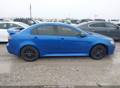 Lot #2997781397 2017 MITSUBISHI LANCER LE