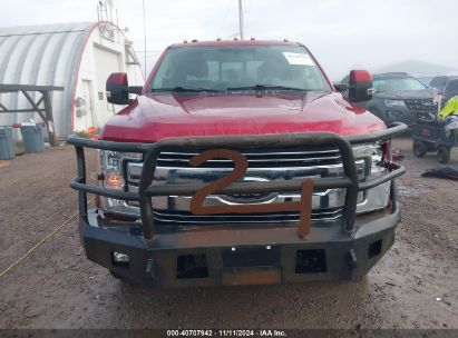 Lot #3050075588 2017 FORD F-350 LARIAT