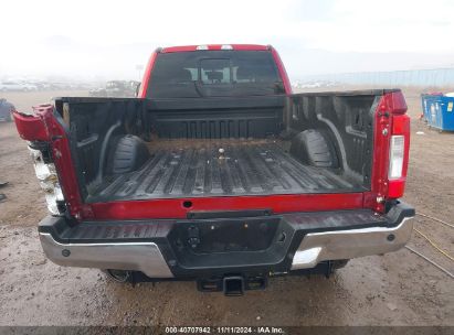 Lot #3050075588 2017 FORD F-350 LARIAT