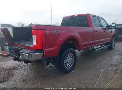 Lot #3050075588 2017 FORD F-350 LARIAT