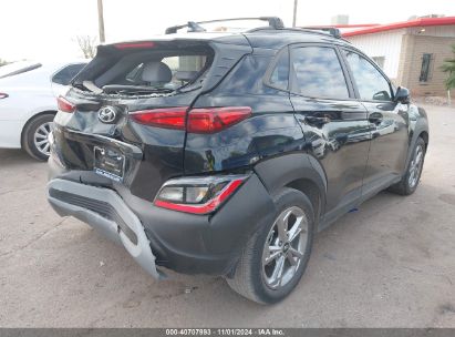 Lot #3035089798 2023 HYUNDAI KONA SEL