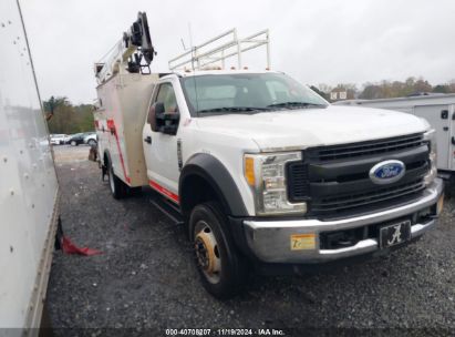 Lot #2992829206 2017 FORD F-550 CHASSIS XL