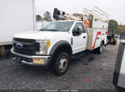 Lot #2992829206 2017 FORD F-550 CHASSIS XL