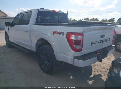 Lot #3035085278 2023 FORD F-150 LARIAT