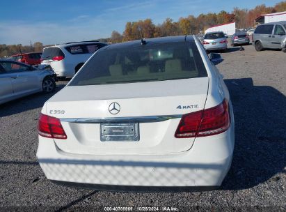 Lot #3035707687 2014 MERCEDES-BENZ E 350 4MATIC