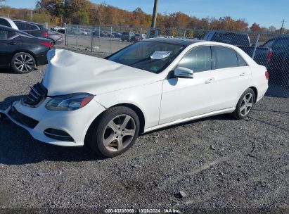 Lot #3035707687 2014 MERCEDES-BENZ E 350 4MATIC