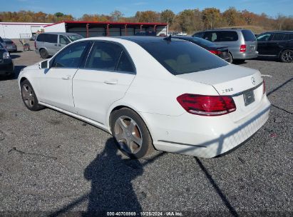 Lot #3035707687 2014 MERCEDES-BENZ E 350 4MATIC