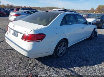 Lot #3035707687 2014 MERCEDES-BENZ E 350 4MATIC