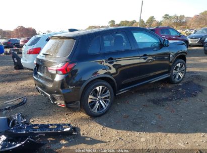 Lot #2995296660 2022 MITSUBISHI OUTLANDER SPORT 2.0 ES