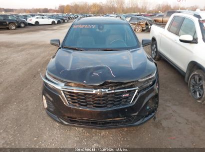 Lot #3037546823 2022 CHEVROLET EQUINOX FWD RS