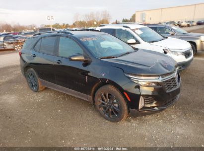 Lot #3037546823 2022 CHEVROLET EQUINOX FWD RS