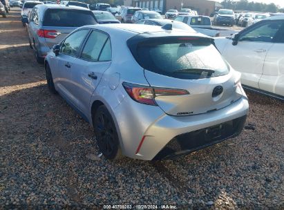 Lot #3035707684 2022 TOYOTA COROLLA SE NIGHTSHADE EDITION