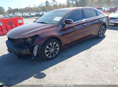 Lot #2996536186 2016 TOYOTA AVALON HYBRID XLE PREMIUM