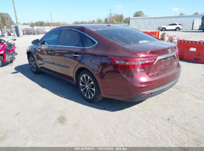 Lot #2996536186 2016 TOYOTA AVALON HYBRID XLE PREMIUM