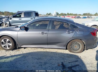 Lot #2992823055 2021 HONDA CIVIC LX