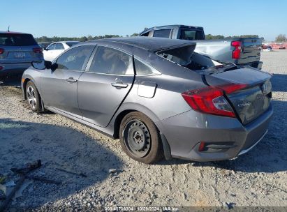 Lot #2992823055 2021 HONDA CIVIC LX